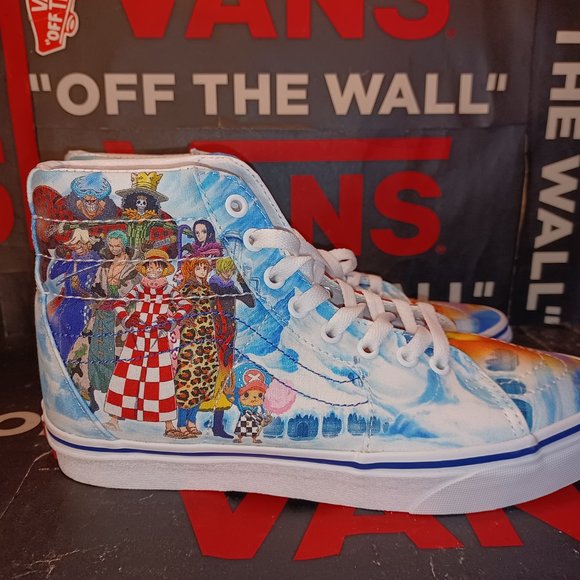 Vans One Piece SK8 HI Men's 5.5/Women's 7 Punk Hazard Limited VN0007NS448 - Picture 11 of 13